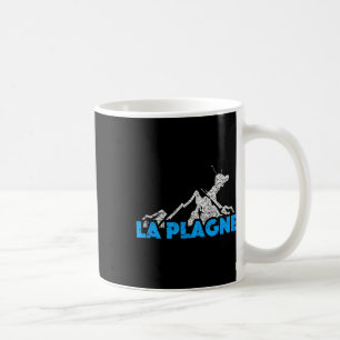 La Plagne Skiing Snowboarding France Resort Distre Coffee Mug