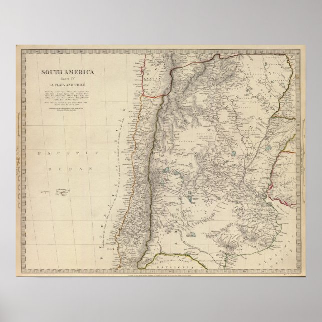 La Plata, Chile Poster (Front)