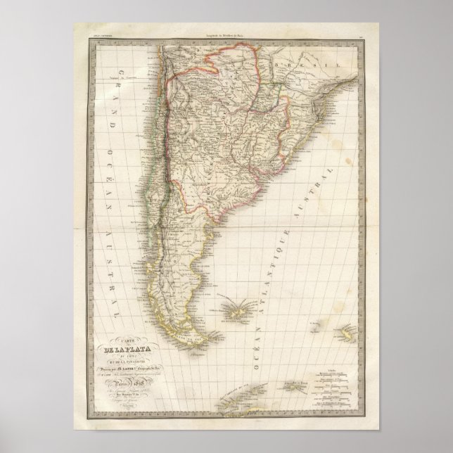 La Plata, Chilli, Patagonie - Chile Poster (Front)