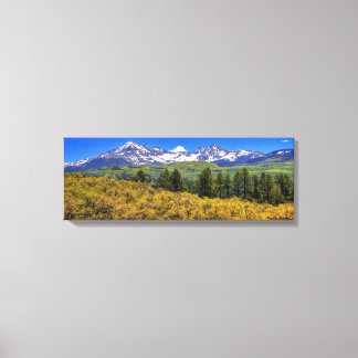 La Plata Mountains, West Side Canvas Print