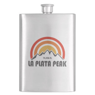 La Plata Peak Hip Flask