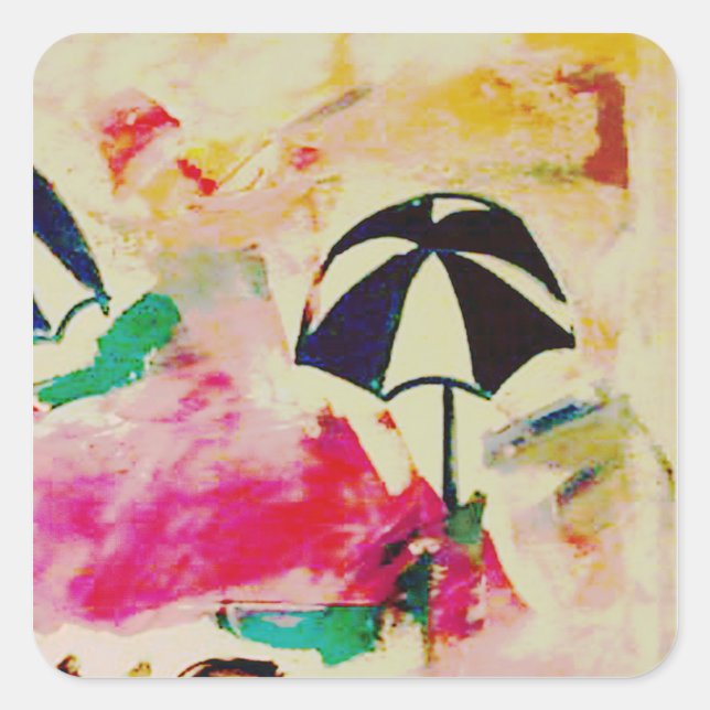 La Playa Full Colour Sticker (Front)