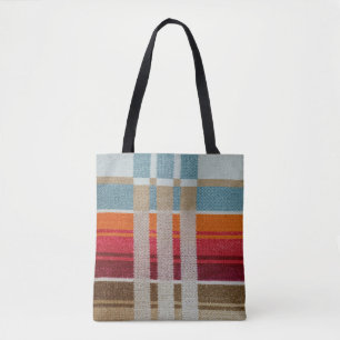 "LA PLAYA" MEXICAN-STYLE WEAVE SHOULDER TOTE BAG