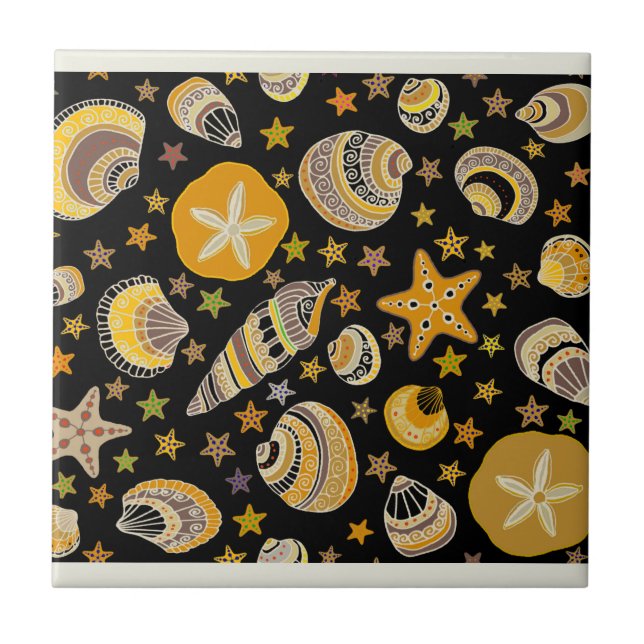 La Playa - Sea Shells Tile (Front)