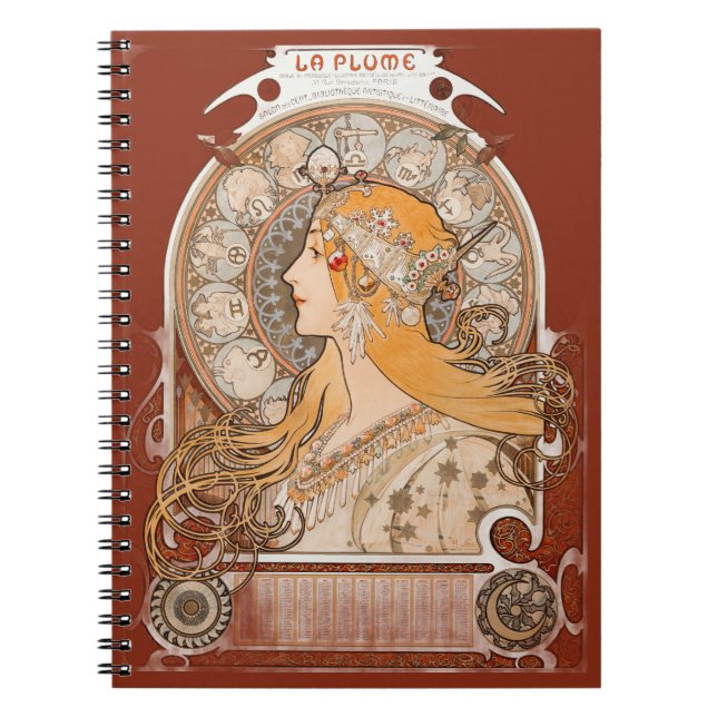 La Plume Zodiac – Celestial Astrology Journal (Front)