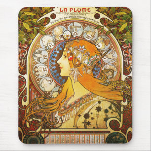 La Plume Zodiaque, Mucha Mouse Mat