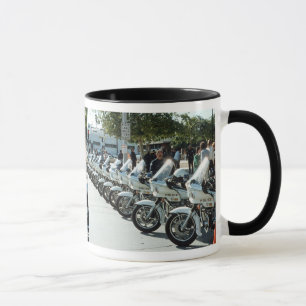 LA Police motorcycles USA Mug