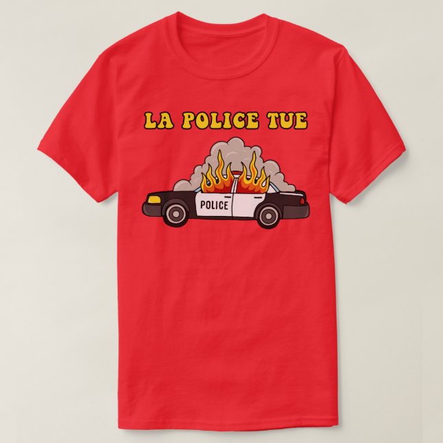La Police Tue T-Shirt (Design Front)