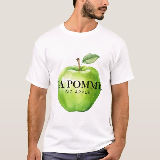 La pomme, big apple T-Shirt (Front)
