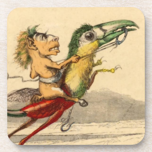 La Poursuite (The Chase) Coaster (Front)