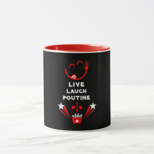 La Poutine Canadian Food Festival Mug