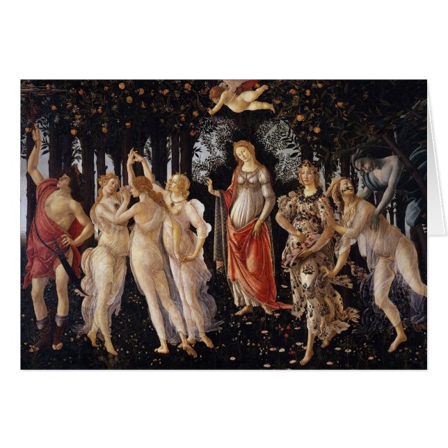 La Primavera (Spring) by Sandro Botticelli (Front Horizontal)