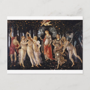 La Primavera (Spring) by Sandro Botticelli Postcard
