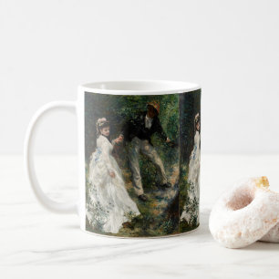 La Promenade Renoir Impressionist Painting Art Coffee Mug