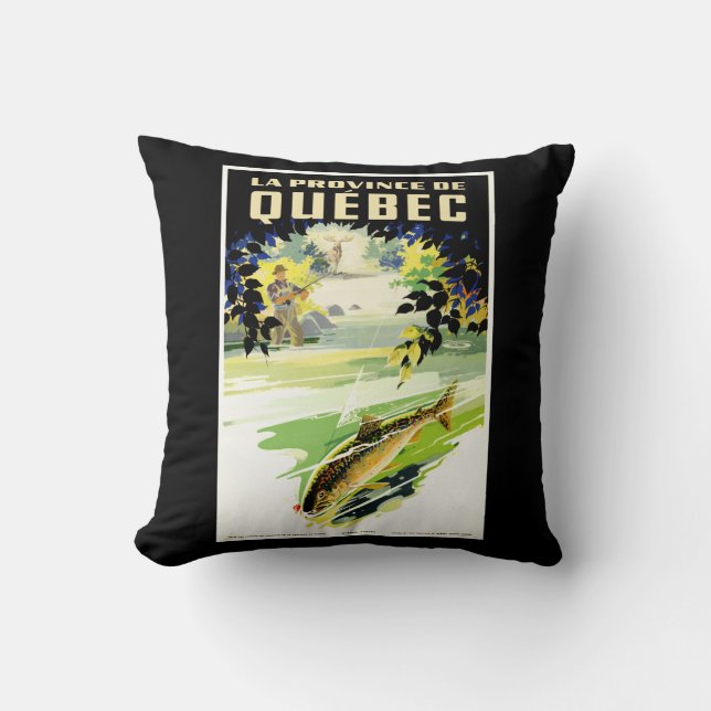 La Province de Quebec Cushion (Front)