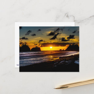 La Push Sunset Postcard