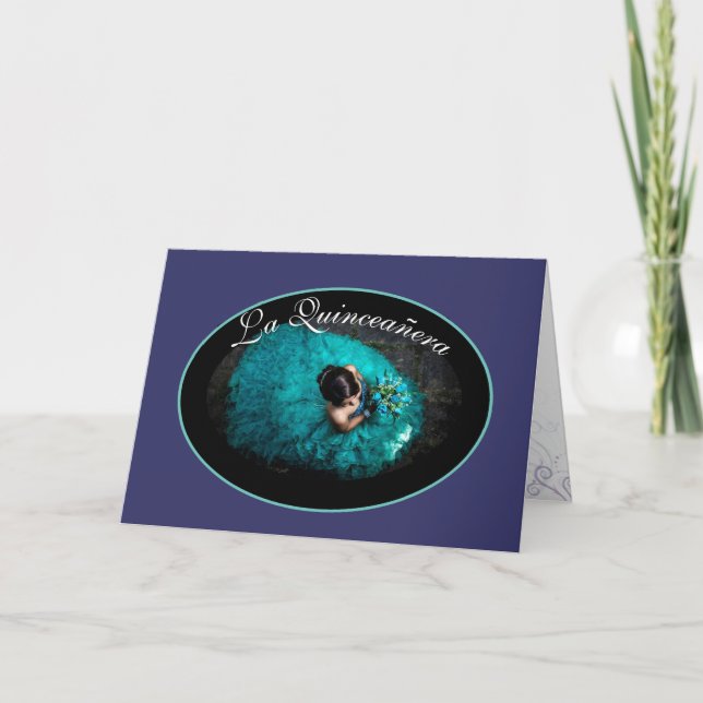 La Quinceanera Card (Front)