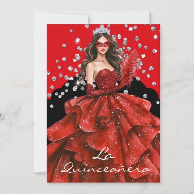 La Quinceanera Invitation (Front)