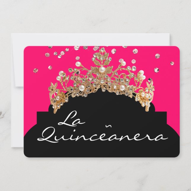 La Quinceanera Invitation (Front)