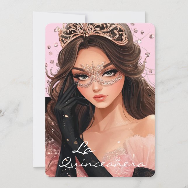 La Quinceanera Invitation (Front)