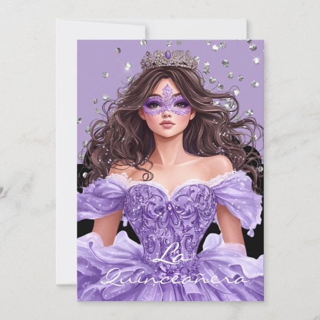 La Quinceanera Invitation (Front)