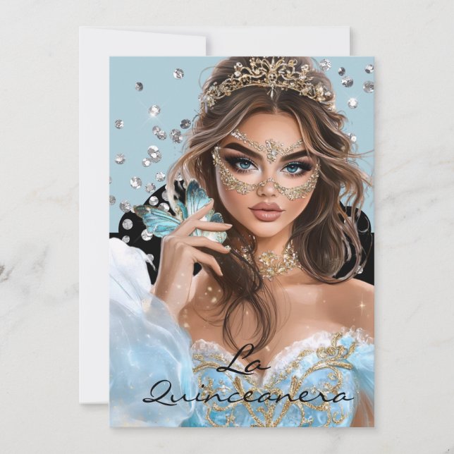 La Quinceanera Invitation (Front)