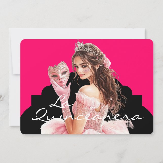 La Quinceanera Invitation (Front)