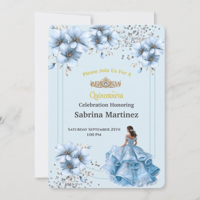 La Quinceanera Invitation (Front)