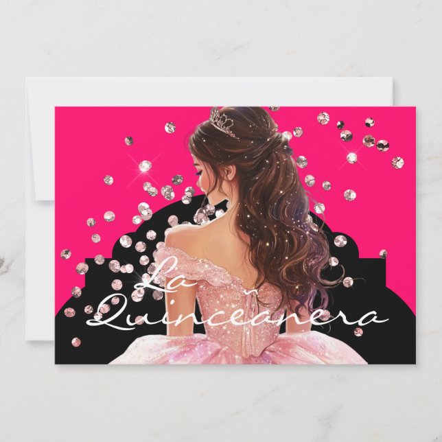 La Quinceanera Invitation (Front)