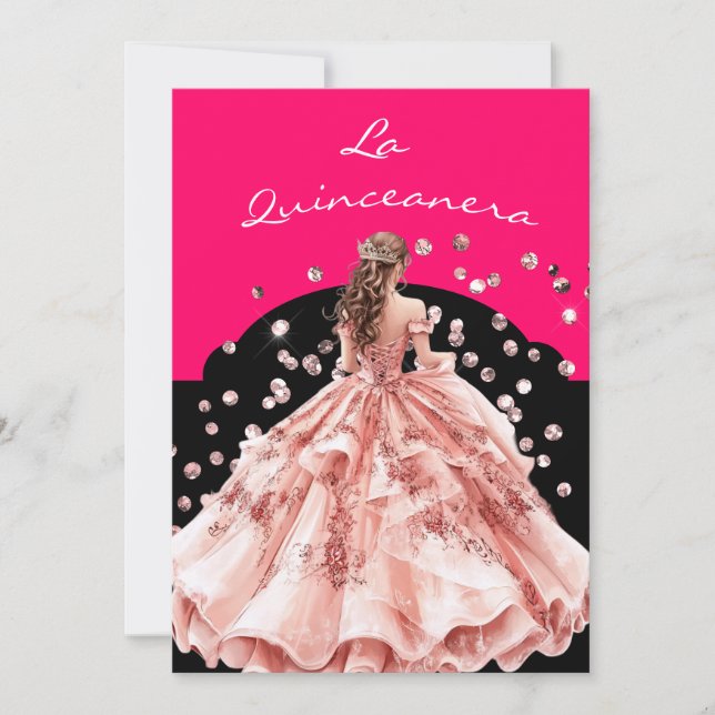 La Quinceanera Invitation (Front)