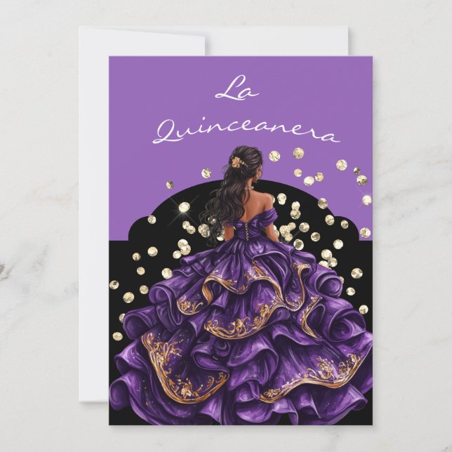 La Quinceanera Invitation (Front)