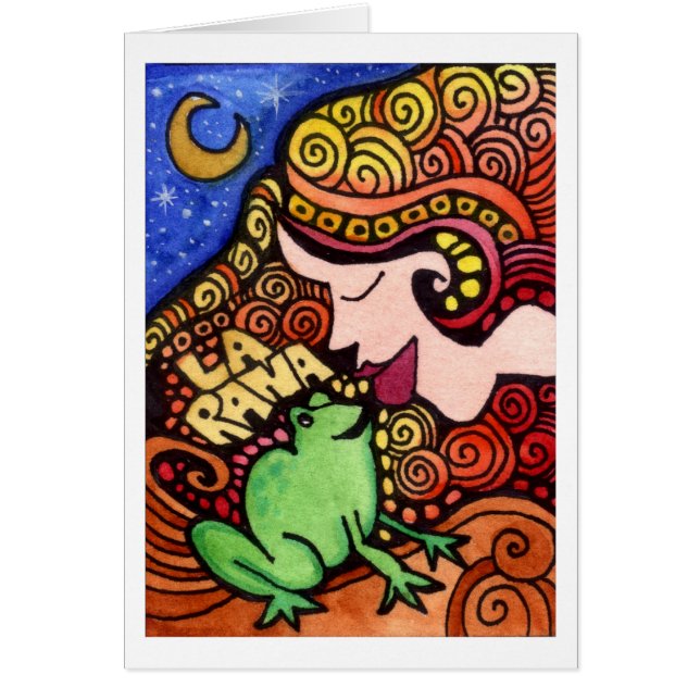 La Rana / The Frog Loteria Card (Front)