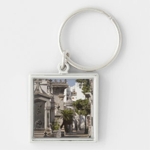 La Recoleta Cemetery in Buenos Aires Key Ring