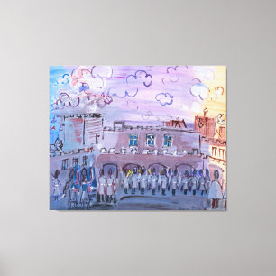 La relève de la garde à Saint-James’s Palace Canvas Print