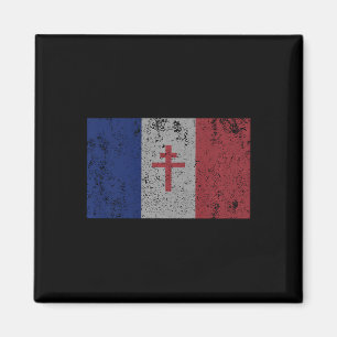 La Resistance The French Flag France Paris Wwii T  Magnet