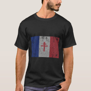 La Resistance The French Flag France Paris Wwii T  T-Shirt