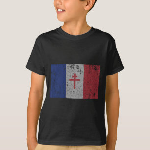 La Resistance The French Flag France Paris Wwii T T-Shirt