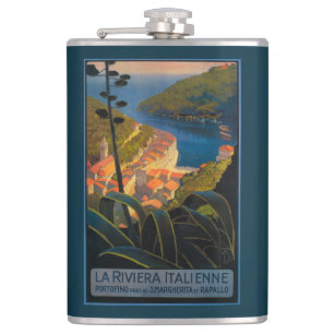 La Riviera Italienne Hip Flask