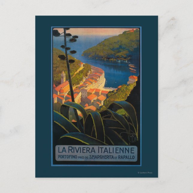 La Riviera Italienne Postcard (Front)