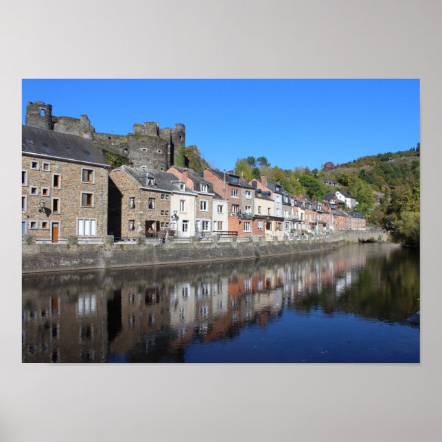 La Roche en Ardenne View, Belgium Poster (Front)