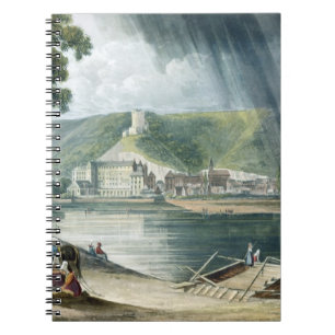 La Roche, from 'Views on the Seine', engraved by T Notebook