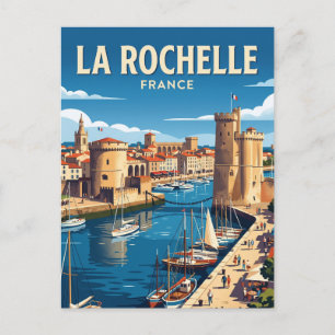 La Rochelle France Postcard