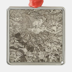 La Rochelle Metal Tree Decoration