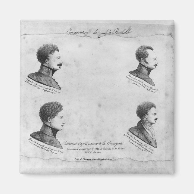 La Rochelle plot, portraits of the four Magnet (Front)