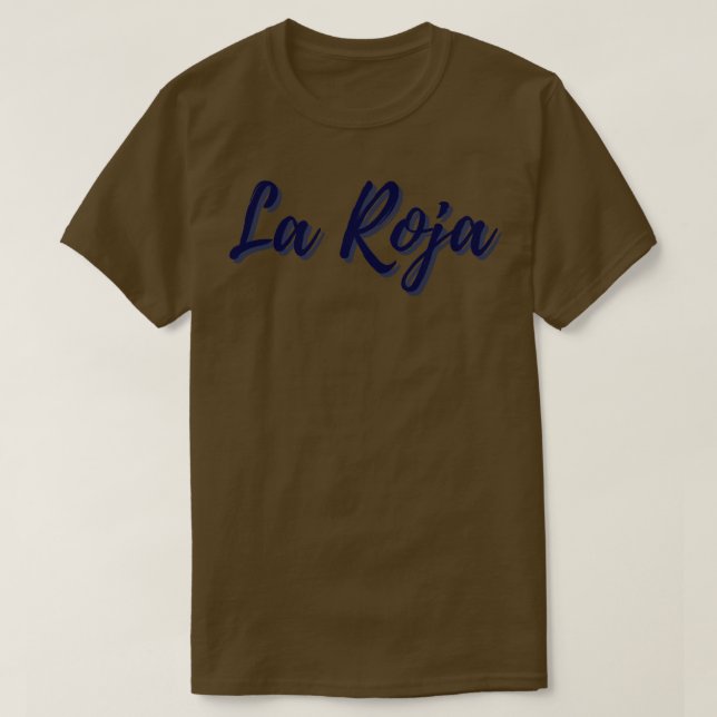 La Roja Blue Design T-Shirt (Design Front)