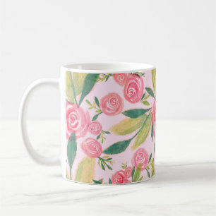 La Rosa Whimsy Gold Floral Mug
