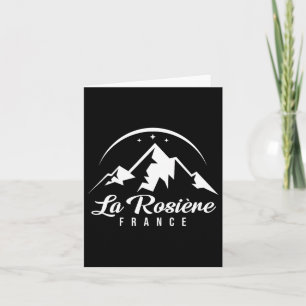 La Rosière France Ski Resort Skiing Snowboarding S Card