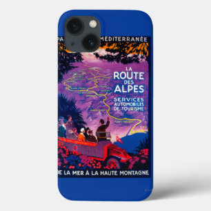 La Route Des Alpes Vintage PosterEurope iPhone 13 Case