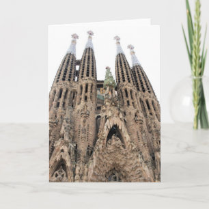 La Sagrada Familia - Barcelona - Greeting Card