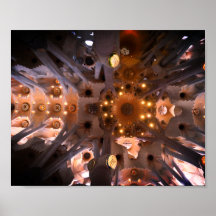 La Sagrada Familia, Barcelona - Internal ceiling